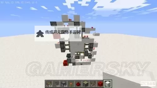 《我的世界》3x3活塞门建造详细图文教程 3x3活塞门怎么建造图2