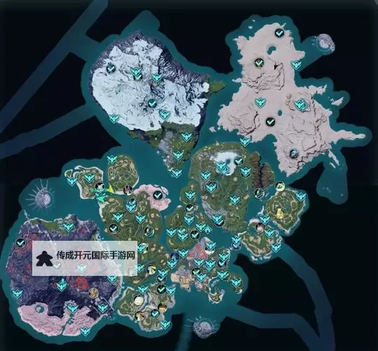 《幻兽帕鲁》天坠之地地图一览图2