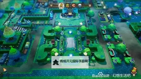 《幻想生活i》森林风格建造参考图1