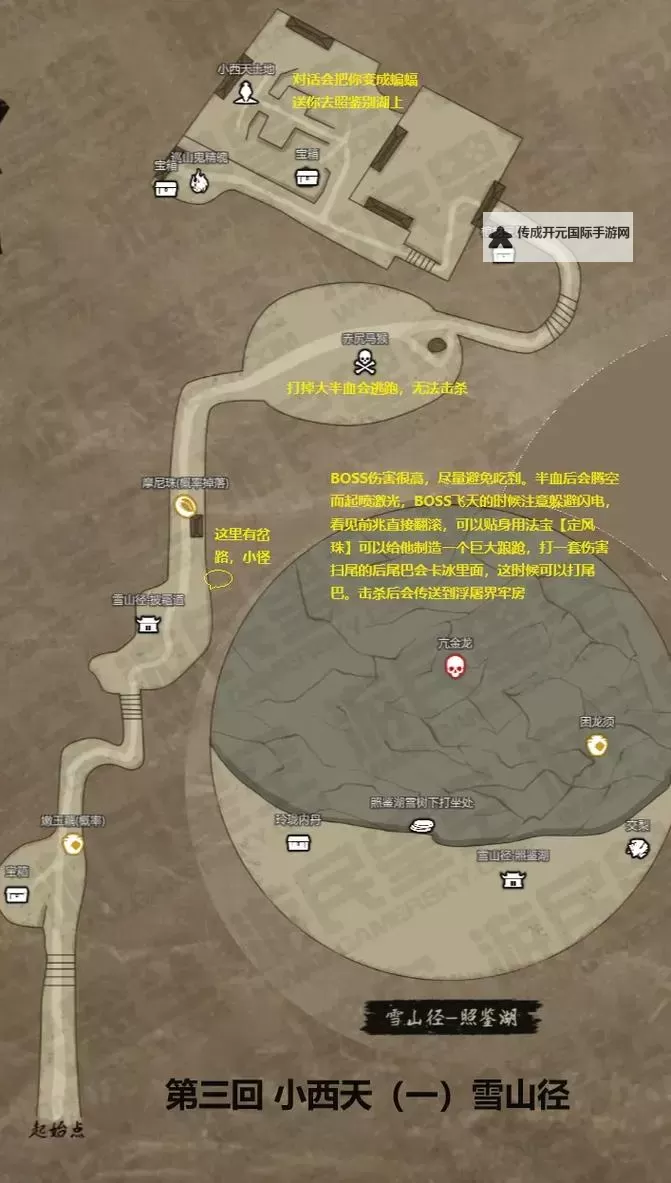 《黑神话悟空》第三章全隐藏要素攻略 黑神话悟空第三章隐藏地图、BOSS位置分享图1