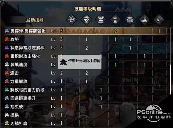 《怪物猎人崛起》属性弓配装推荐图2