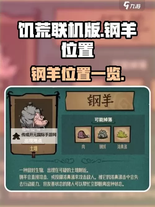 《饥荒》钢绒有什么用 钢羊掉落物钢绒作用介绍图1