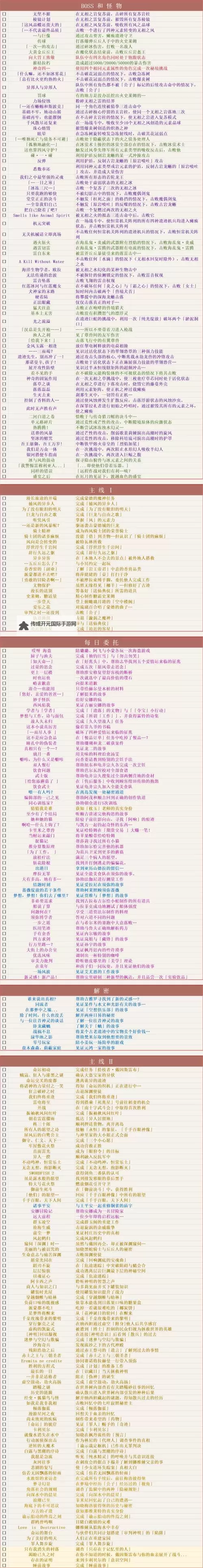 《原神》4.2版本新增成就汇总 4.2版本新增哪些成就图1