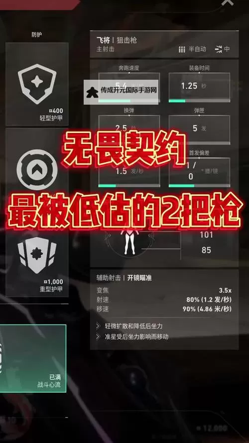 《无畏契约》对枪细节讲解图1