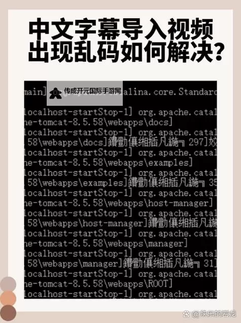 解决方案：中文字幕导入是乱码的原因与修复方法图1