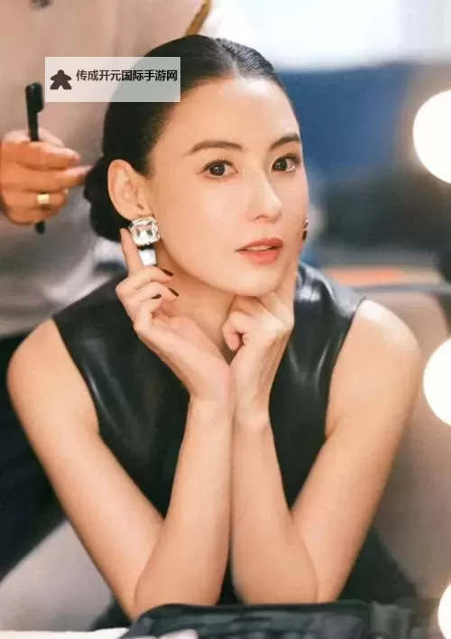 张柏芝门照艳原图曝光：真容惊艳全场图1