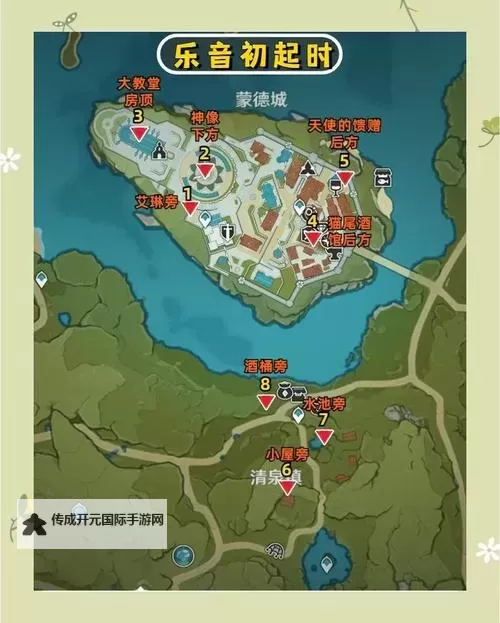 《原神》4.8限时地图赐福森林全宝箱位置一览图1