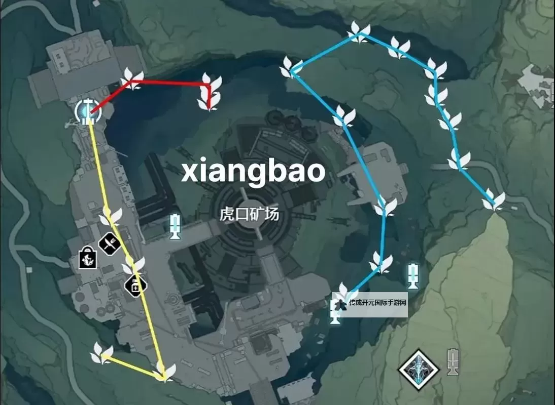 《鸣潮》灯笼果高效采集路线分享图1