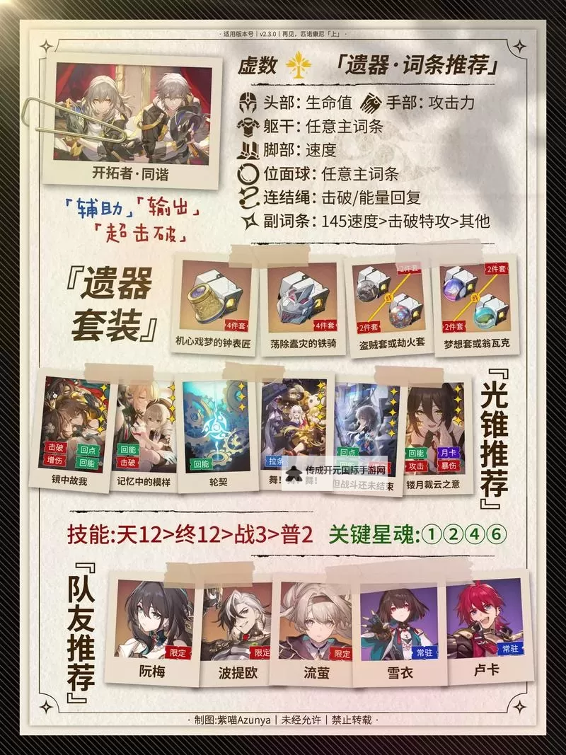 《崩坏星穹铁道》3.2全启目录收集攻略图1