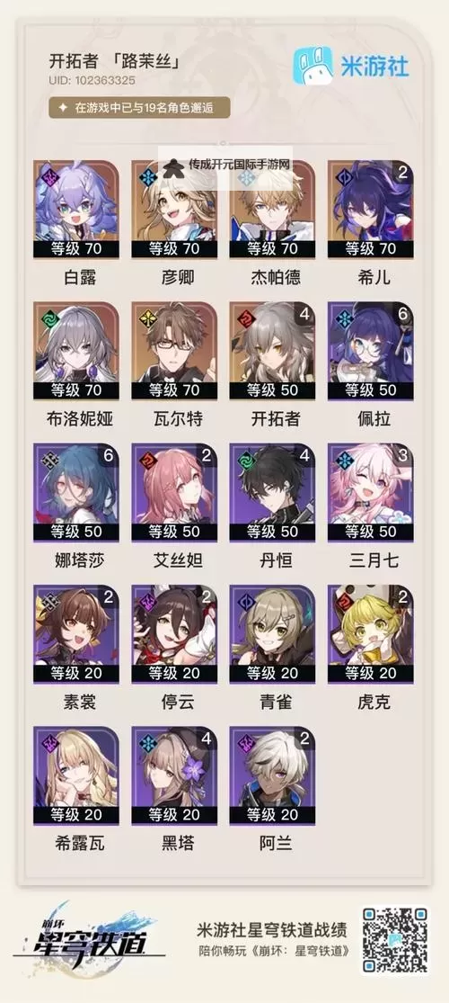 《崩坏星穹铁道》忘却之庭强力配队推荐图1