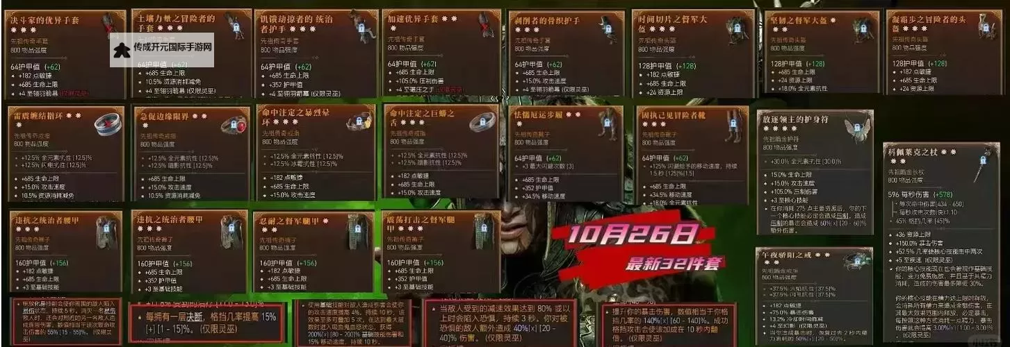 《暗黑破坏神4》S4新增暗金装备与威能一览图1