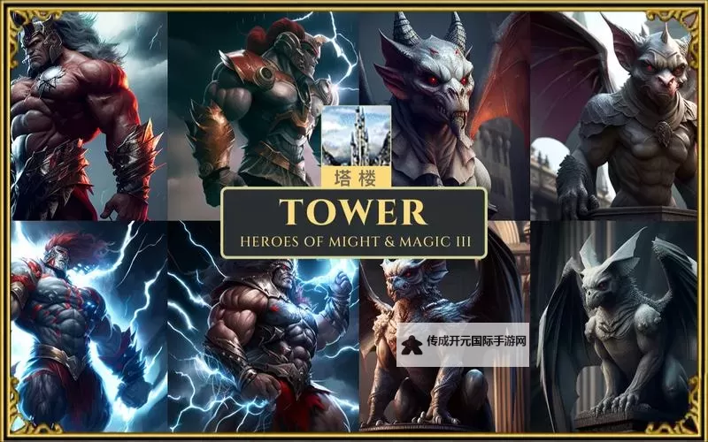 魔法门之英雄无敌3 塔楼英雄数据一览图1