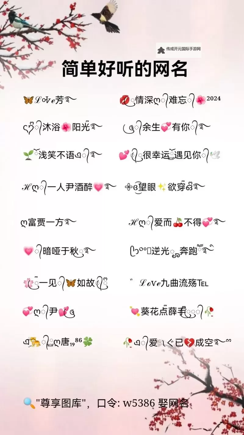 2022年最新最全的网名推荐：近期上传的2022年网名大全图2