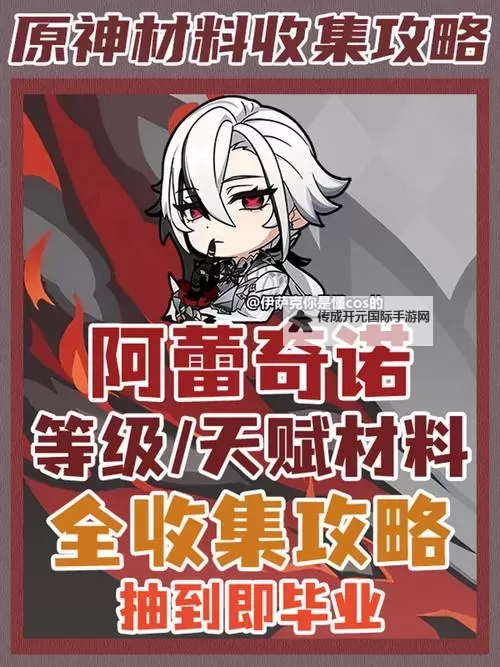 《原神》阿蕾奇诺材料需求一览 仆人突破材料有哪些图1