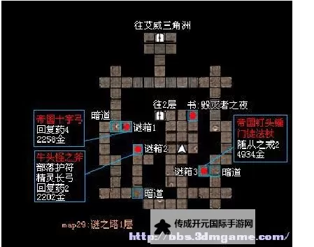 魔法门10:传承 全技能训练师位置坐标一览图1