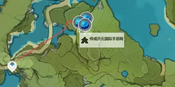 《原神》冰雾花采集路线分享 原神冰雾花位置一览图2