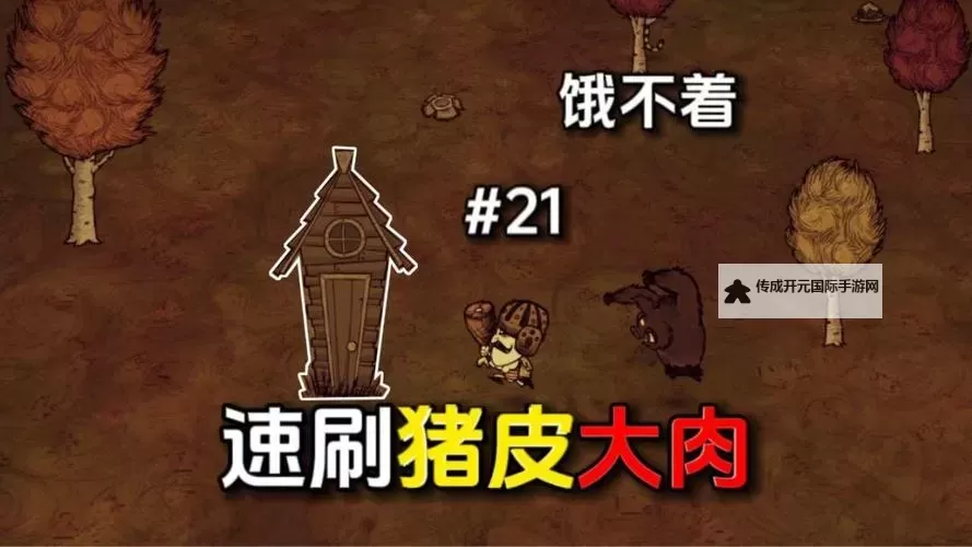 饥荒 定期拿肉跟猪皮小技巧图1