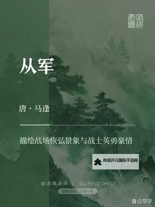 《从军》英美盟军开线配装推荐图1