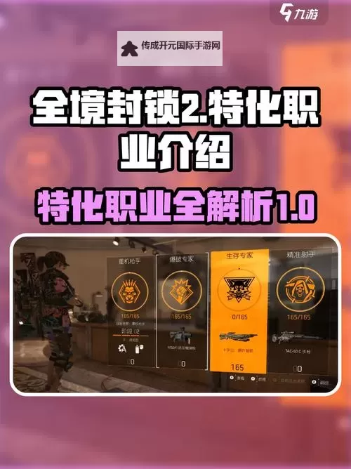 《全境封锁》专精能力效果图文一览 专精有什么图1