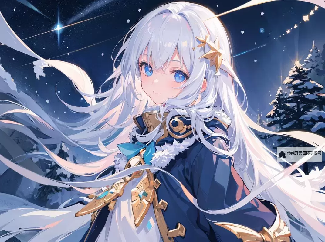 《星空》漂亮白毛妹子捏脸数据分享图1