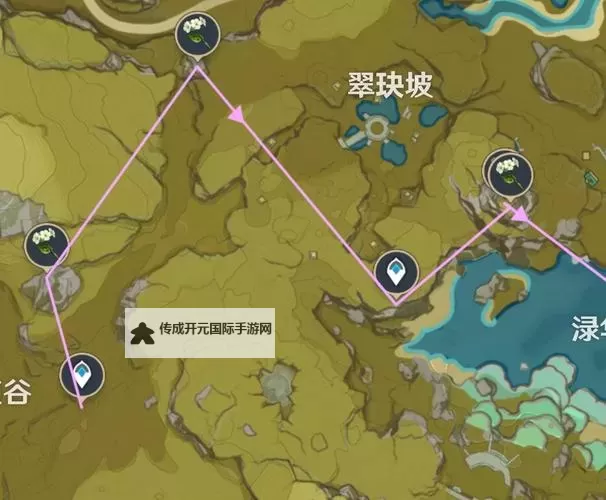 《原神》清心高效采集线路推荐图1
