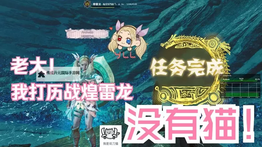 《怪物猎人荒野》历战王煌雷龙双刀打法与配装分享 历战王煌雷龙怎么打图1