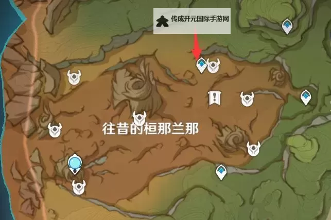 《原神》往昔的桓那兰那七个深渊法师位置一览图1