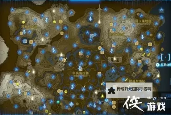《塞尔达传说王国之泪》水之神殿速通解谜攻略图1