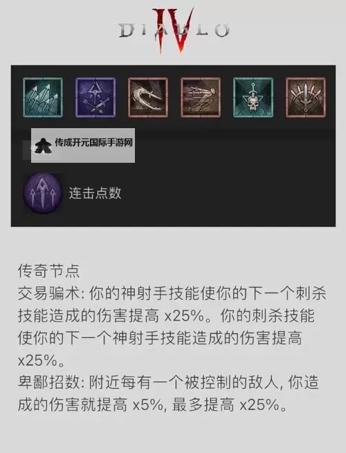 《暗黑破坏神4》S1三灌注乱射流游侠BD推荐图1