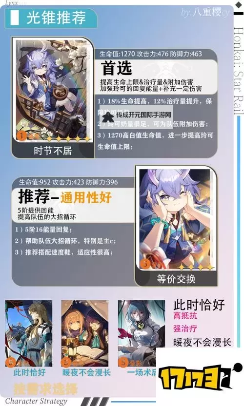 《崩坏星穹铁道》玲可队伍及装备搭配指南图1